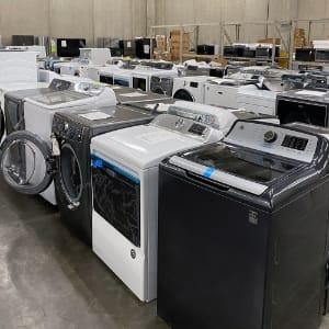 washer and dryer inventory at queen city outlet